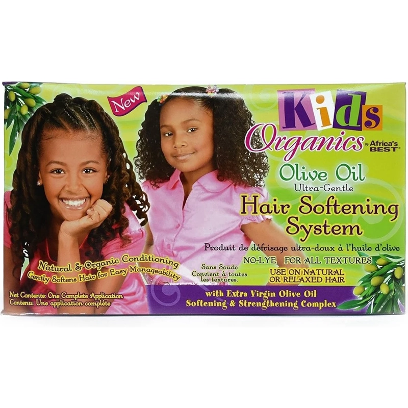 Africas Best Kids Organics Olive Oil Hair Softening System