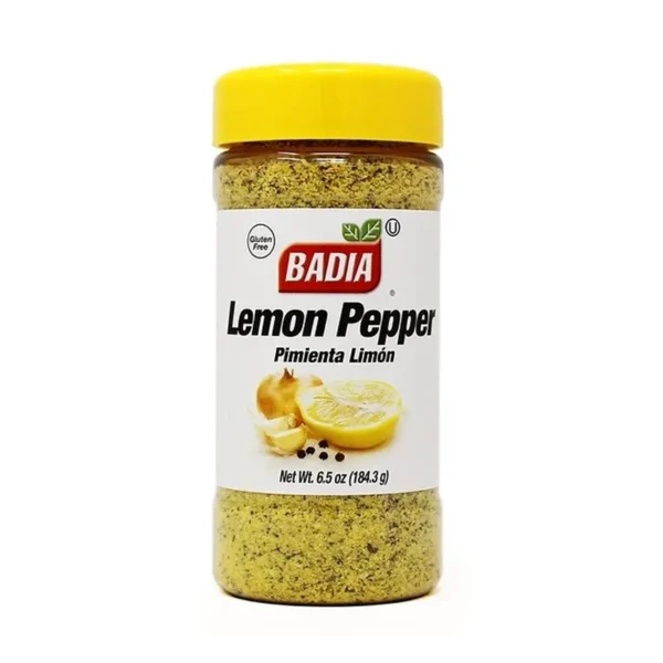 Badia Lemon Pepper Seasoning 6.5oz (184g)