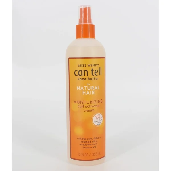 Can Tell Shea Butter For Natural Hair Moisturizing Curl Activator Cream