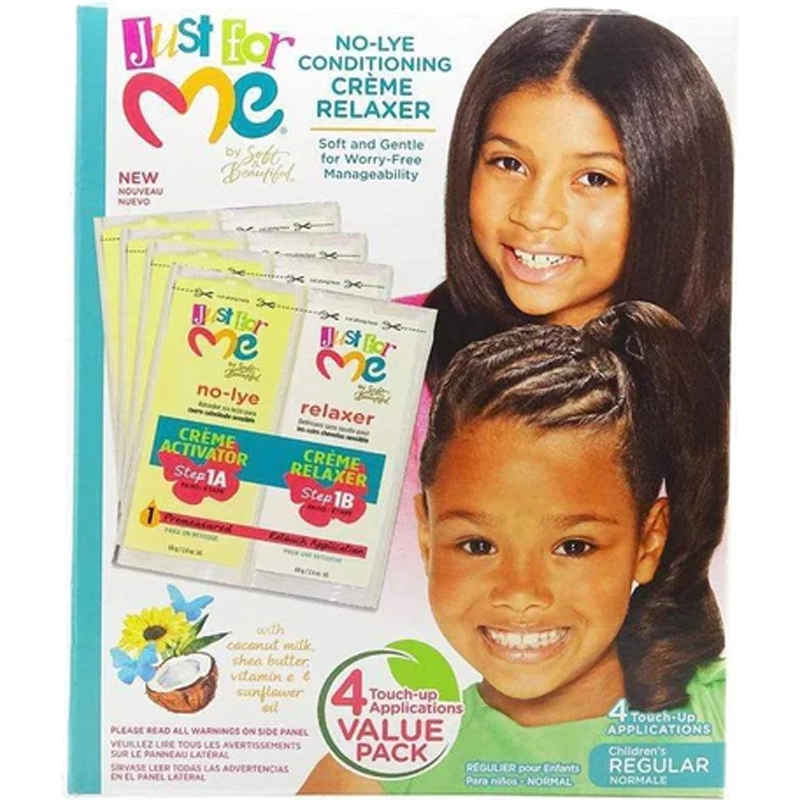 Just for Me No-Lye Regular Relaxer Cream Conditioner