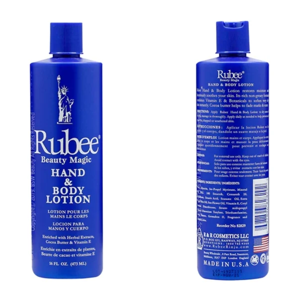 Rubee Beauty Magic Hand and Body Lotion 473ml